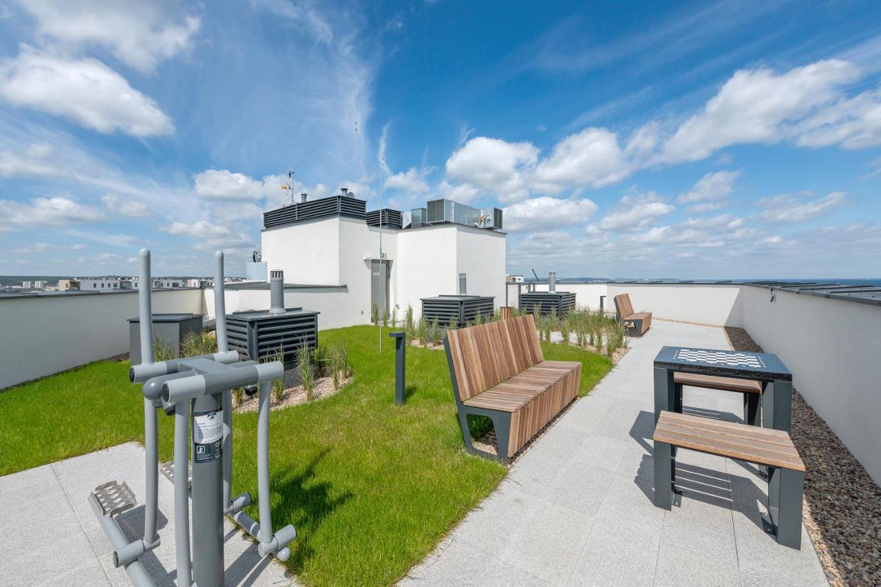 Sea View Letnica Tower & Sea View By Downtown Apartments Gdansk Luaran gambar
